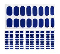 Nail Stickers Set, Gel Nail Wraps, 14cm Semi Cured Sticker Kit, Easy Apply Art Wraps for Women Girls Summer Winter Party Wedding Holiday Indoor Outdoor Travel Use, Fashion Decoration Kit