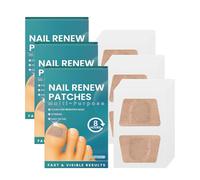 Nail Strengthen Patches - Natural Nail Care Patches Infused with Tea Tree Oil,Repair for Damaged, Brittle Nails,Restore the Natural Shine & Boost Nail Health,72 Patches (3pcs)