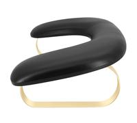 Nail Tech Arm Rest, U-Shaped Nail Arm Rest Manicure Hand Rest PU Leather Cushion, Detachable Nail Hand Pillow, Nail Desk Arm Rest for Salon Home Use, 17.32x11.42x5.91 inches