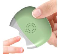 Nail Trimming Device - Automatic Safety Cutter for Precise Grooming | Motorized Cared Tool with Guarded & Compact Handling Form for Home Routine, Travel Packing and Personal Upkeep