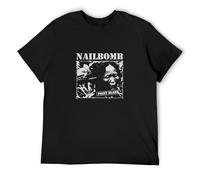 Nailbomb Point Blank Mens T-Shirt tee Short Sleeve Crewneck Size XXL