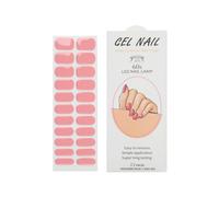 NAILDOKI UV Pegatinas Uñas Nail Art Stickers, Gel Pegatinas de Esmalte de Uñas Autoadhesivas para Uñas Decoració DIY, Calcomanías Full Cover Nail Foil