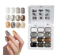 nailGel Palette - 12 Colors Semi-solid, Gradient nailGel, Glitter Shimmer Set with Long-lasting Finish | Tool for Women Teens Mothers Home Practice Party Holiday Daily Use