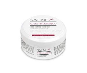 Nailine Plus Crema Corporal con Ácido Hialurónico, Coenzima Q10 y Aloe Vera, 200ml