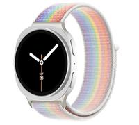 Nailon Correa para Correa Samsung Galaxy Watch 8 40mm 44mm/8 Classic 46 mm Hombre/Mujer,Deportivo Transpirable Nailon Smartwatch Strap para Samsung Galaxy Watch 8 Classic 46mm/Correas Watch8 44 40mm