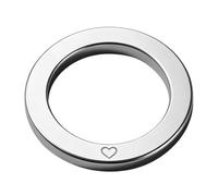 Nails Circle Magnet - 2.8x2.8cm Ring Shaped Hollow Metal Nail Decoration