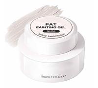 Nails Gel Pat Paint - 5ML Natural Bare Color Concealer | Nails Creamy Paste | Nude Shade Concealer Pat Gel Pat Painting Gel For Women Lady Artist Beginner Professional Travel Home Salon Natural Look
