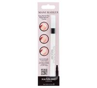 Nails Inc - MANI MARKER WHITE Nail Art Pen - Preciso marcador de estética de uñas en blanco - Vegan, Cruelty Free y fácil de usar - Ideal para decoración de uñas DIY - Manicura perfecta