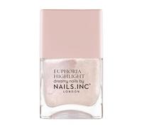 Nails Inc - Pintauñas MAGIC DOES EXIST EUPHORIA Highlight - Tono rosa claro brillante - Acabado iridiscente, nacarado - Vegano, de larga duración y sin crueldad - Manicura perfecta, nail art de moda