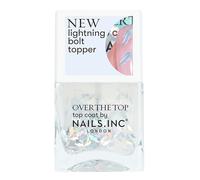 Nails Inc - Pintauñas STRIKING IN SHOREDITCH Bolt Confetti Topper - Esmalte de uñas confeti de rayos brillantes - Para Nail art de impacto - Cruelty Free y fácil de usar - Manicura perfecta