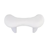 Nails Tech Reposabrazos en Forma de U, Almohada de Mano para Manicura, Mesa de Salón de Uñas (WHITE)