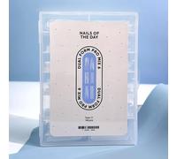 NAILSOFTHEDAY Dual Form Pro Mix 6 (Tipo 11) - set de formas superiores con 6 tipos diferentes, 12 tamaños por tipo, 144 unidades en total.