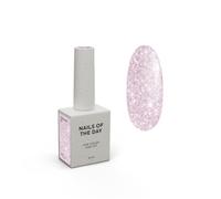 NAILSOFTHEDAY esmalte semipermanente glitter resplandor que cubre la uña con una sola capa, 10 ml Colección Paradise