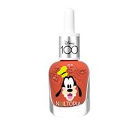 Nailtopia Bio-Sourced Chip Free Nail Lacquer Disney Collection Goofy - Superfood-Infused Polish - Chip Resistant Formula - Quick Dry, Long Lasting Wear - Crema naranja quemada - 5 ml