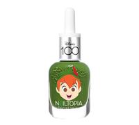 Nailtopia Bio-Sourced Chip Free Nail Lacquer Disney Collection Peter Pan - Superfood-Infused Polish - Chip Resistant Formula - Quick Dry Long Lasting Wear - Army Green Cream - 5 ml