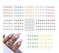 nailWrap Strips - Full Cover Adhesive nailDecals, Gradient Colour Embossed Manicure Stickers, Easy Apply nailAccessories | Fashion nailDesign Supplies For Women Teens Salons Special Events And Eve