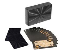 Naipes de Plástico, Baraja de Poker Profesional, Barajas de Carta de Juegos Estándar, Juego de Cartas, Indice de Póquer Estándar, Naipes Impermeables Póker, Juego de Cartas 54, para Fiesta de Juego