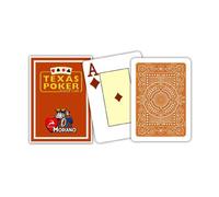 Naipes Poker Texas Hold Em Brown Mazo Modiano Jumbo Index