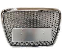 NAIRE Parrilla del Parachoques Delantero para Audi A6 RS6 C6 2005-2011,Anti-rasguños Parrilla Parachoques Delantero Autopartes,B