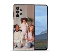 Naispanda Carcasa de TPU con Foto Personalizada para Samsung Galaxy A23 Regalos para Mujeres Hombres Personalizada nombrea San Valentín Padre día de la Madre Fundas para teléfono
