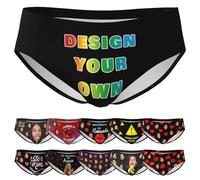 Naispanda Slips Homme Personalizados Calzoncillos Tipo bóxer Personalizada Calzoncillos Hombre Slip Personalizados Slips Homme con Foto