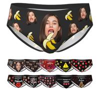 Naispanda Slips Homme Personalizados Calzoncillos Tipo bóxer Personalizada Calzoncillos Hombre Slip Personalizados Slips Homme con Foto