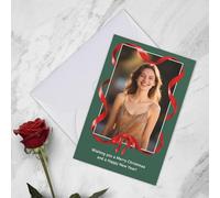 Naispanda Tarjetas de Navidad Personalizadas 2025 con Sobres Lote de Postales de Cumpleaños y Fiestas - Papel Perla Premium - Para Felicitación de Noel, Bodas, Aniversarios