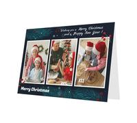 Naispanda Tarjetas de Navidad Personalizadas 2025 con Sobres Lote de Postales de Cumpleaños y Fiestas - Papel Perla Premium - Para Felicitación de Noel, Bodas, Aniversarios