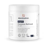 Naissance Aceite de Coco Orgánico Refinado (Sólido) (No. 227) 500g - Puro, Natural, Libre de Crueldad y Vegano - Aromaterapia, Cuidado de la Piel y del Cabello, Belleza Casera