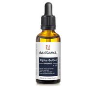 Naissance Aceite De Jojoba Orgánico (No. 233) 50ml - Sin Refinar Prensado En Frio - Tratamiento 100% Natural Hidratante Para Cara, Pelo, Uñas, Barba, Cuerpo