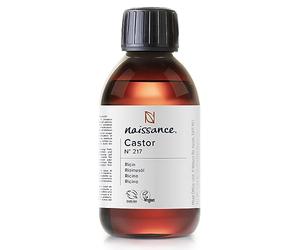 Naissance Aceite de Ricino Prensado en Frio (No. 217) - 250ml - Hidratante Nutritivo Natural, Pelo, Piel, Uñas, Cejas, Pestañas, Ojos