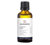 Naissance Aceite Esencial de Alcanfor Blanco (No. 133) - 50ml - Puro, Natural & No Diluido - Para Quemador, Humificador, Aromaterapia, Difusor, Masajes - Velas, Jabon, Baño