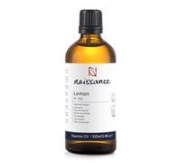 Naissance Aceite Esencial de limón (No. 103) - 100 ml - Puro, Natural, Destilado por Vapor, Libre de Crueldad, Vegano e Inalterado - Usar en Aromaterapia y Difusores