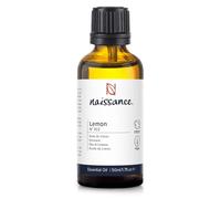 Naissance Aceite Esencial de Limón (No. 103) - 50ml - Puro, Natural & No Diluido - Para Quemador, Humificador, Aromaterapia, Difusor, Masajes - Velas, Jabon, Baño