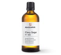 Naissance Aceite Esencial de Salvia Clara (No. 189) - 100ml - Puro, Natural, Vegano & No Diluido - Para Quemador, Humificador, Aromaterapia, Difusor, Masajes - Velas, Jabon, Baño