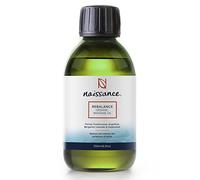 Naissance Aceite Para Masaje Corporal Descontracturante Rebalance BIO 250ml - Terapia Natural Para Dolor de Músculos, Rigidez Articulaciones, Estrés - Aromaterapia Cuerpo Mente con Aceite Coco