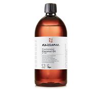 Naissance Aceite Vegetal de Coco Fraccionado (No. 218) 870ml - Natural, Vegano - para Aromaterapia, Masajes, Cabello, Pelo, Piel