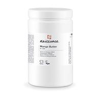 Naissance Manteca de Mango Refinada (No. 304) - 1kg - Ingrediente Puro, Natural, Vegano - Hidratante Para Cuerpo, Cara, Piel, Pelo, Uñas