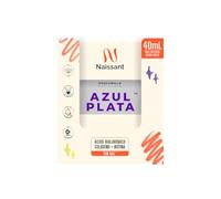 NAISSANT Mascarilla Matizante Azul Plata | Elimina el tono cobrizo | Neutraliza los tonos amarillos y naranjas | Sin parabenos, amoníaco, sulfatos. (12 sachet de 40 ml)