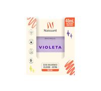 NAISSANT Matizador VIOLETA | Pigmentos de ultra alta pureza | Aporta un tono violeta vibrante | Ácido hialurónico, colágeno y biotina | Sin parabenos, amoníaco ni sulfatos (12 x 40 ml)