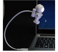 NAIXUE - Lámpara de noche con diseño de astronauta con forma de astronauta USB para niños de juguete, ideal para usar computadora por la noche