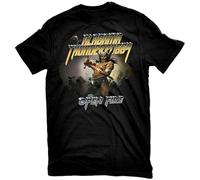 NAIYOUFABING Alabama Thunderpussy Open Fire T-Shirt Short Sleeve Black L