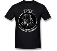 NAIYOUFABING Dishonored Shadows T-Shirt Mens Unisex Tees Black XL