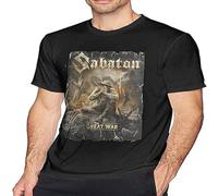 NAIYOUFABING Sabaton Mens Orden Tshirt Black L