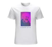 NAIYOUFABING Sobrietà Padre PIO T-Shirt Bianca con Stampa White S