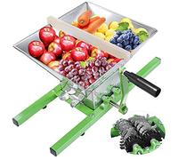 NAIZY 7L Molino de Puré de Fruta de Acero Inoxidable con Manivela Trituradora Manual de Fruta (Molino de Fruta, 7L)