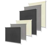 NAIZY Persianas Verticales Opacas para Exterior con Protección UV - 100 * 240cm Antracita