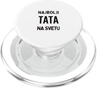 Najbolji Tata na Svetu Mejor papá del Mundo Serbio PopSockets PopGrip para MagSafe