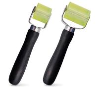 NAJILI 2pcs Rodillo de Papel Tapiz, Rodillo de presión, Rodillo de Decoración de Papel Tapiz, Rodillo Presionador, Rueda de presión Plana para Soldar Lonas de PVC,Pegatinas para decoración del hogar