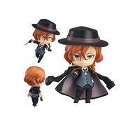 Nakahara Chuuya Figura de 10 cm Bungo Stray Dogs figuras de acción movibles, accesorios intercambiables, estatua de anime, colección de escritorio, regalos para fans